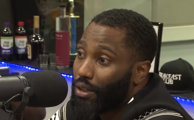 John David Washington during an interview in 2016