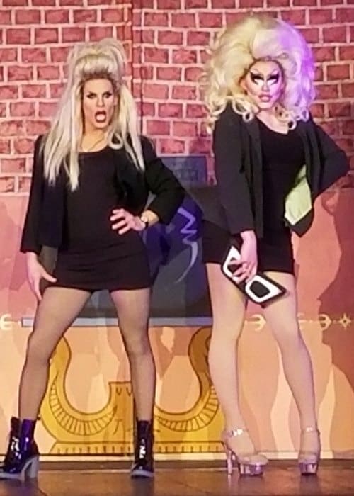 Katya Zamolodchikova (Left) and Trixie Mattel as seen in November 2017