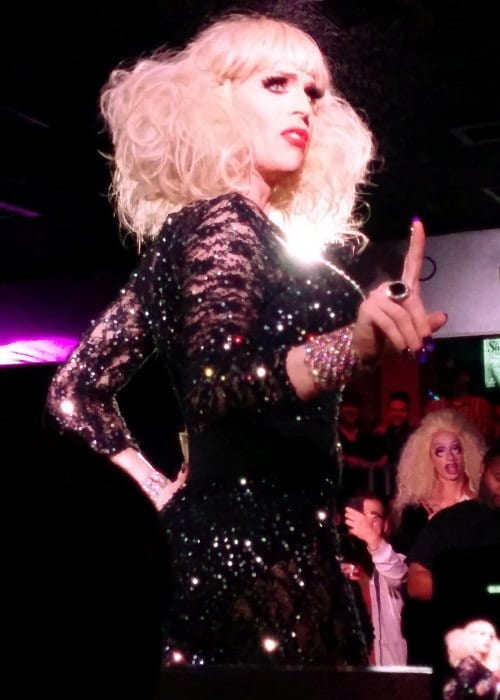 Katya Zamolodchikova during a performance as seen in March 2015