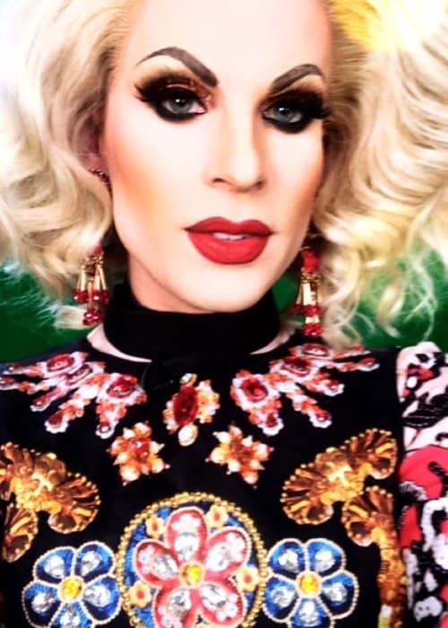 Katya Zamolodchikova in an Instagram selfie as seen in Novemer 2018