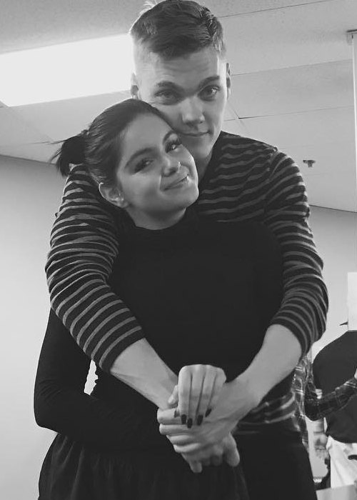 Levi Meaden and Ariel Winter as seen in February 2017