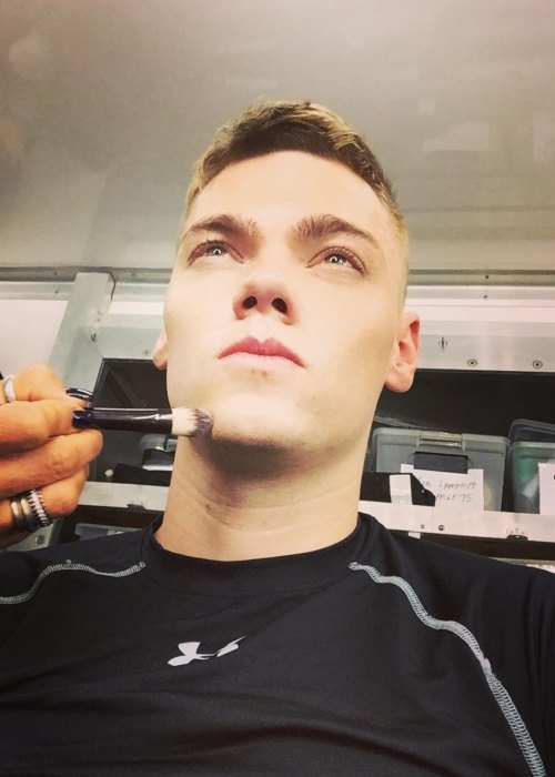 Levi Meaden in a selfie as seen in February 2017