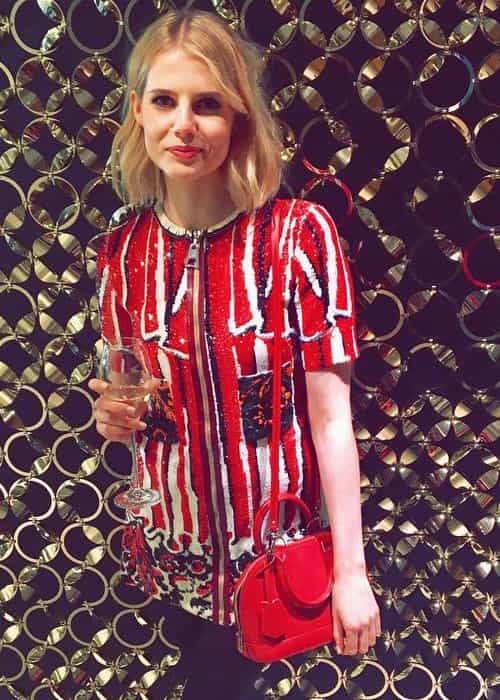 Lucy Boynton in an Instagram post in January 2017