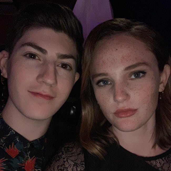 Mason Cook and Mikayla Krause as seen in November 2018