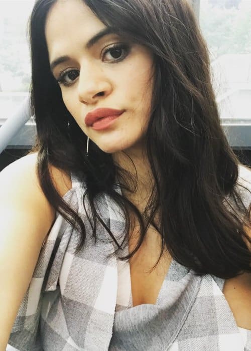 Melonie Diaz in an Instagram selfie as seen in October 2018