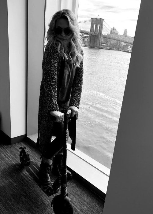 Michelle Beadle in Manhattan, New York in March 2018