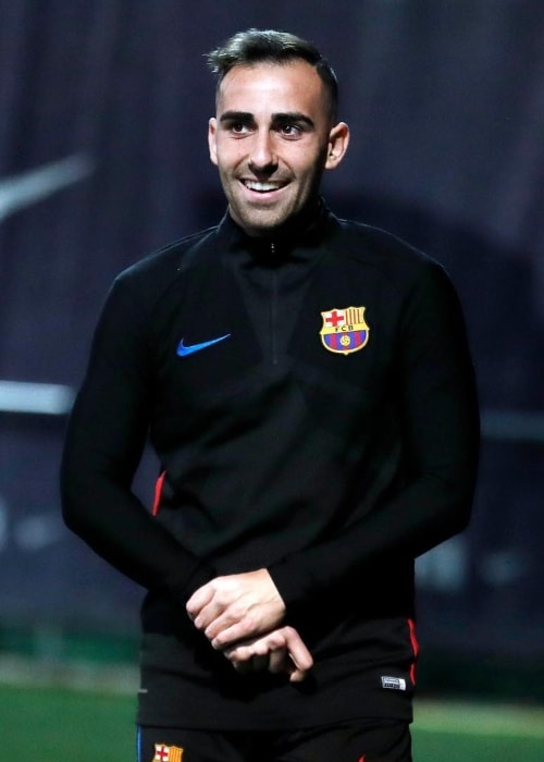 Paco Alcácer as seen in January 2018