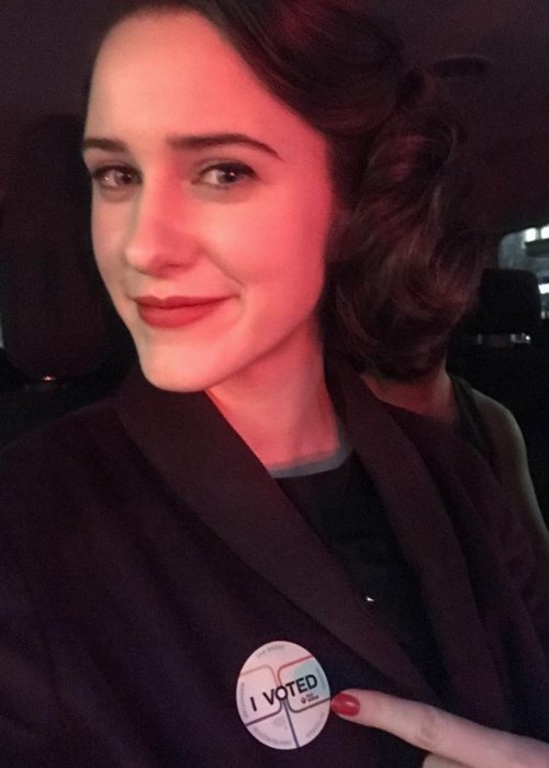 Rachel Brosnahan as seen in September 2018