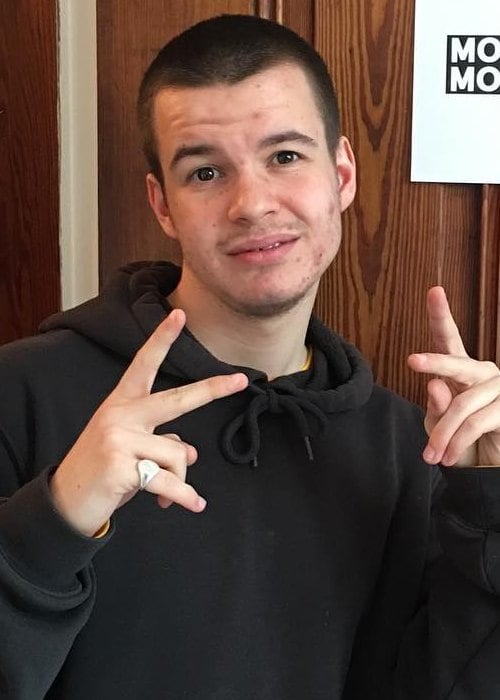 Rex Orange County in an Instagram post as seen in April 2017