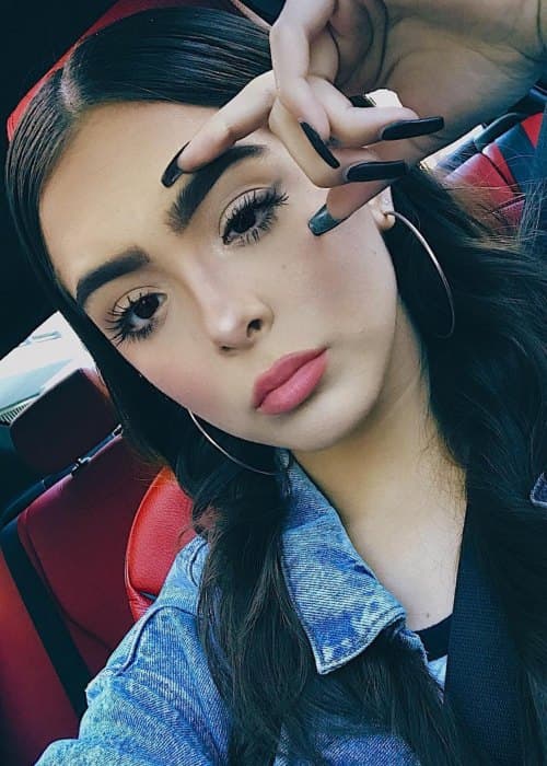 Sammi Sanchez in an Instagram selfie as seen in May 2017