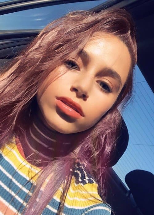Skylar Katz in an Instagram selfie as seen in August 2018