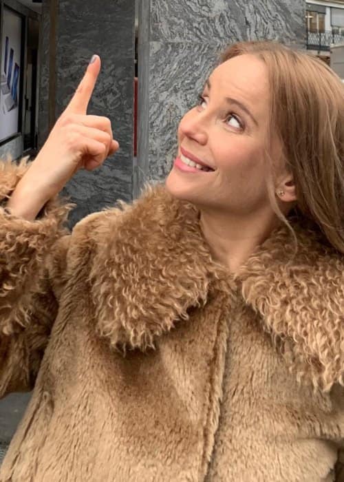 Sofia Helin in an Instagram post in November 2018