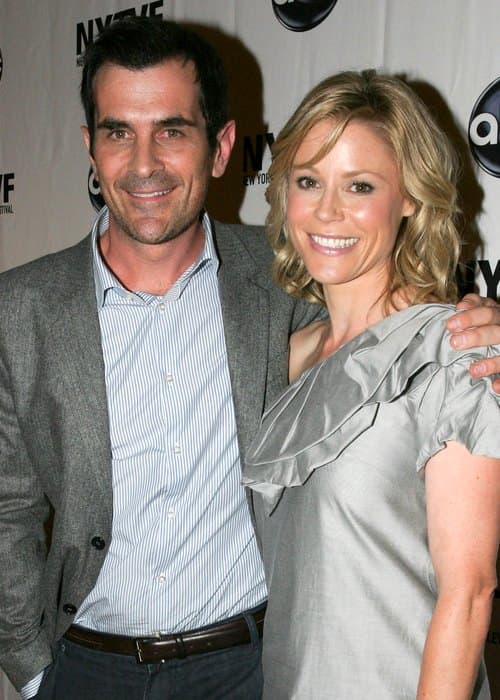 Ty Burrell and Julie Bowen during an event in 2009