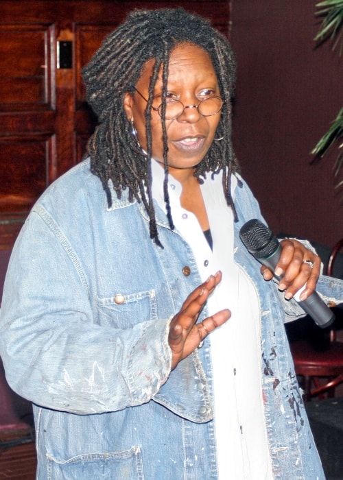 Whoopi Goldberg performing at a charity benefit for Rainforest Action Network in September 2006