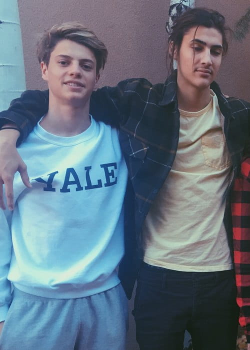 Xander Norman (Right) and Jace Norman as seen in November 2017