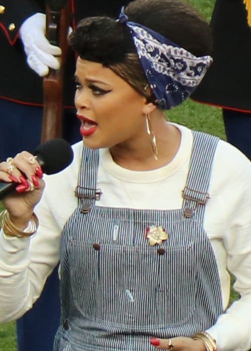 Andra Day during an event in September 2016