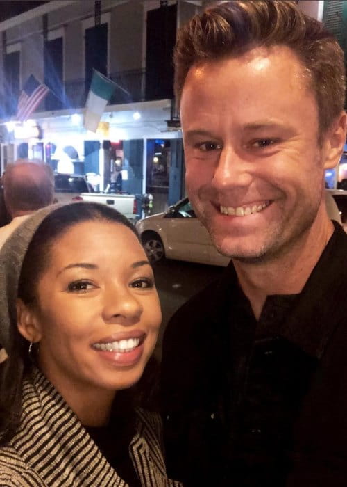 Angel Parker and Eric Nenninger as seen in November 2018