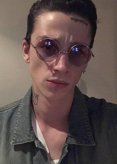 Ash Stymest in a selfie as seen in September 2018