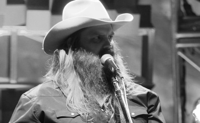 Chris Stapleton during a performance as seen in May 2017