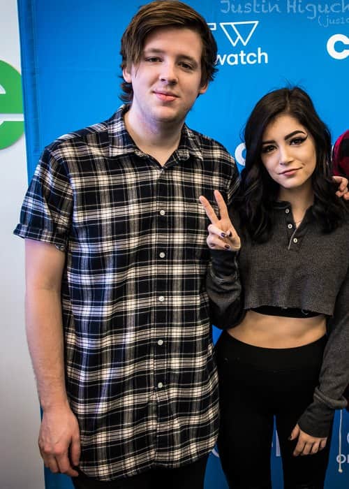 Dan Gow and Chrissy Costanza as seen in December 2016