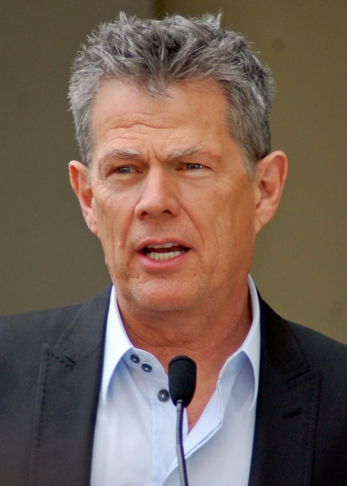 David Foster as seen while speaking at a ceremony organized to honor Andrea Bocelli with a star on the Hollywood Walk of Fame in March 2010