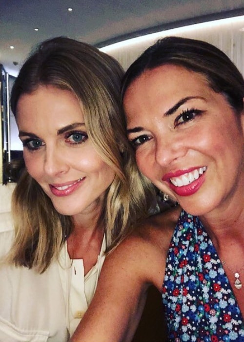 Donna Air (Left) in a selfie with Heather Kerzner in July 2018