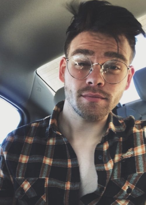 Elijah Daniel in an Instagram selfie as seen in September 2017