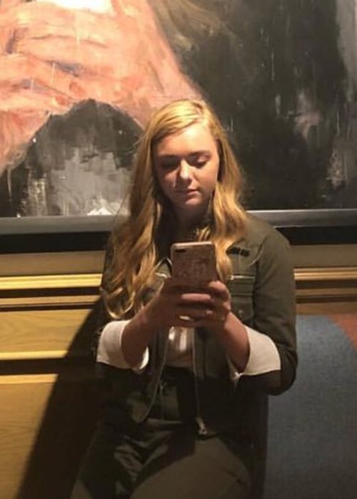 Elsie Fisher in an Instagram post as seen in July 2018