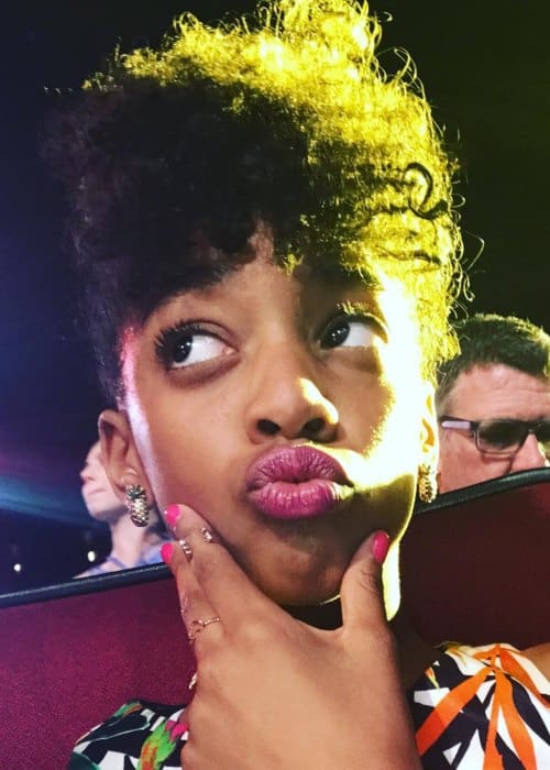 Eris Baker in a selfie as seen in June 2018