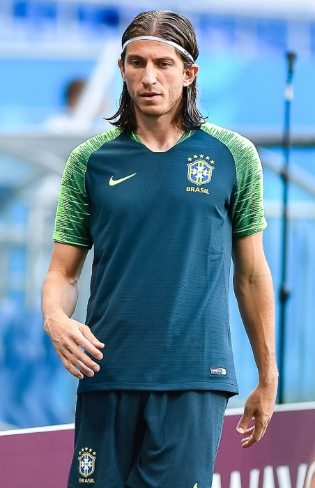Filipe Luís as seen in June 2018