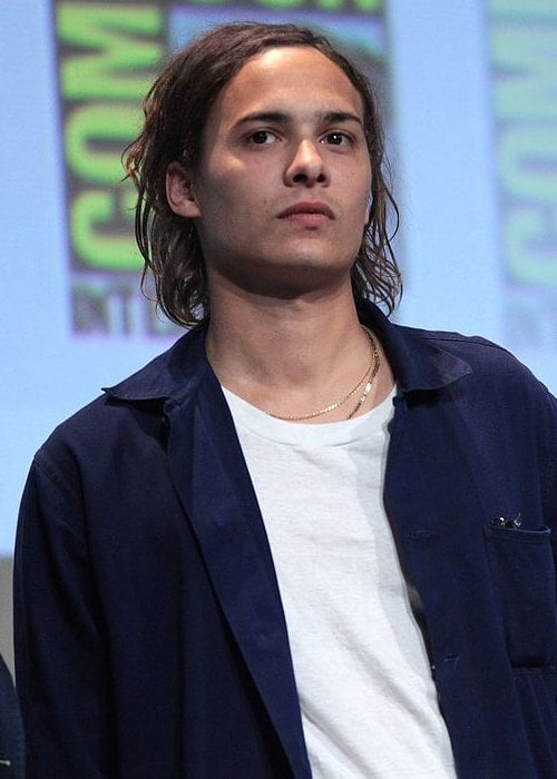 Frank Dillane speaking at the 2015 San Diego Comic Con International