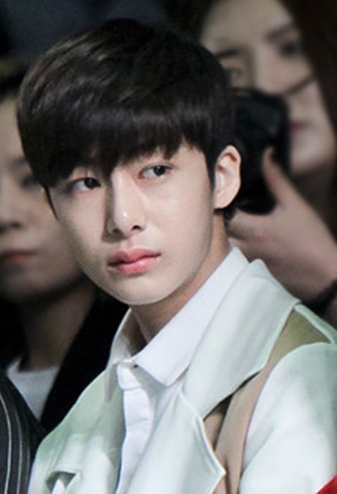 Hyungwon as seen at Seoul Fashion Week in March 2016