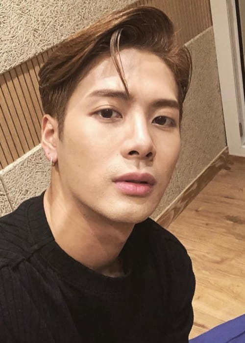 Jackson Wang in an Instagram selfie as seen in September 2018