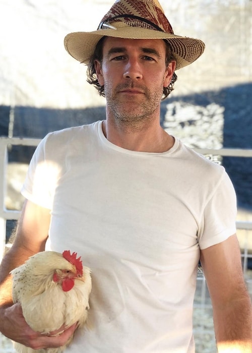 James Van Der Beek as seen in October 2018