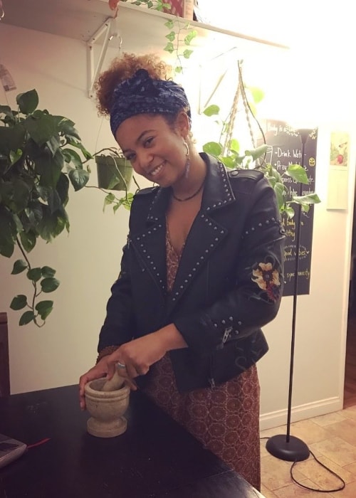 Jaz Sinclair as seen in November 2017