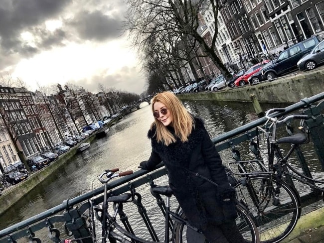 Jennifer Finnigan in Amsterdam in January 2017