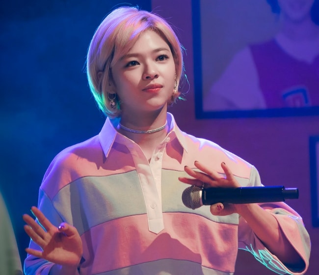 Jeongyeon at Twice Sudden Attack Fan Meeting in March 2017