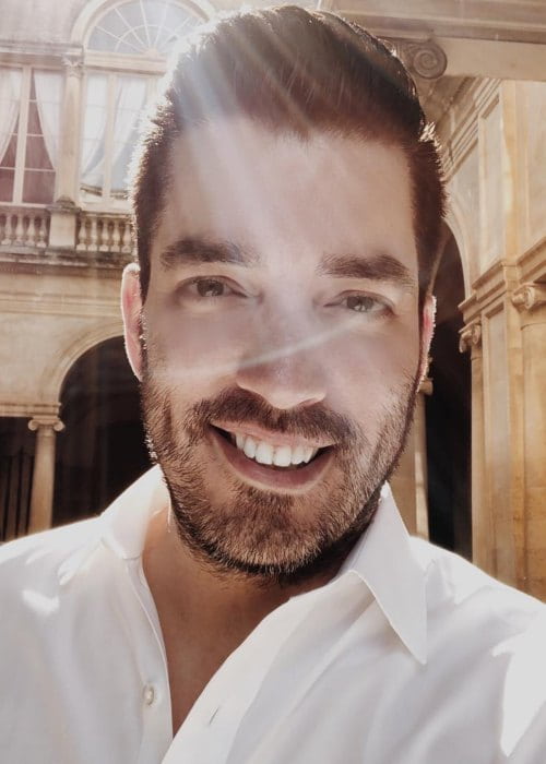 Jonathan Scott in an Instagram selfie as seen in May 2018