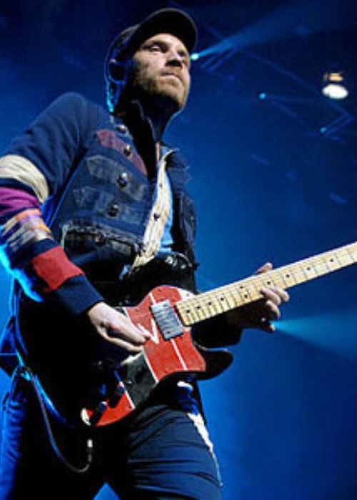 Jonny Buckland as seen while performing