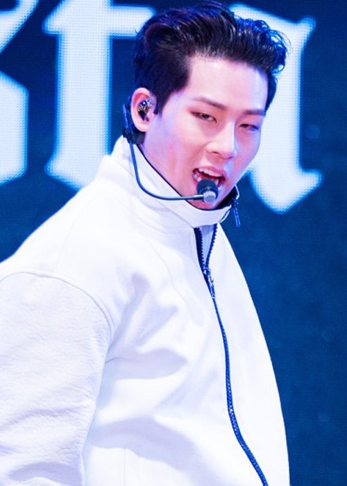 Jooheon at Old School Public Broadcasting in October 2016