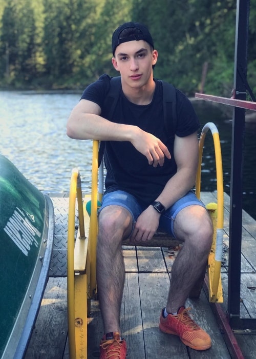 Josh Bogert at Loon Lake Lodge & Retreat in May 2018
