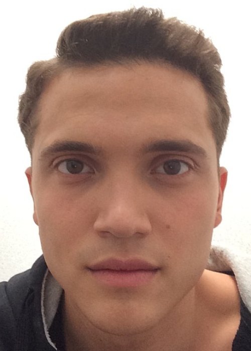 Karl Glusman in an Instagram selfie as seen in June 2014