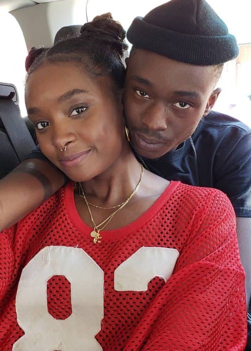 Kiki Layne and Ashton Durrand Sanders as seen in May 2018