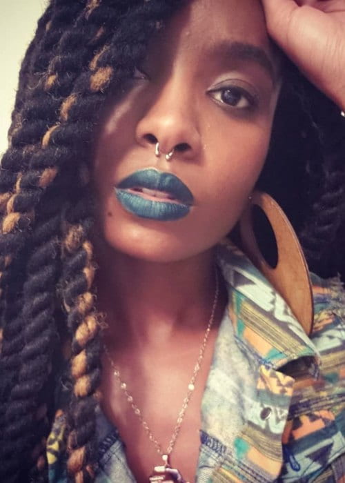 Kiki Layne in a selfie as seen in August 2018