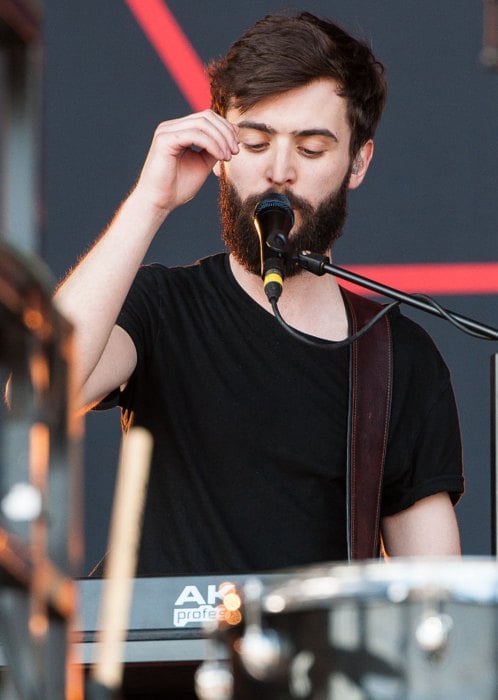 Kyle Simmons during a performance at the Rock im Park Festival as seen in June 2015