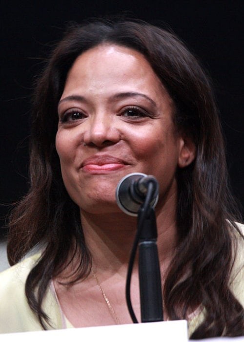 Lauren Vélez speaking at the 2013 San Diego Comic Con International