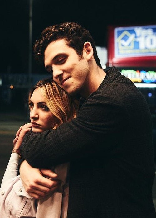 Lauv and Julia Michaels as seen in September 2018