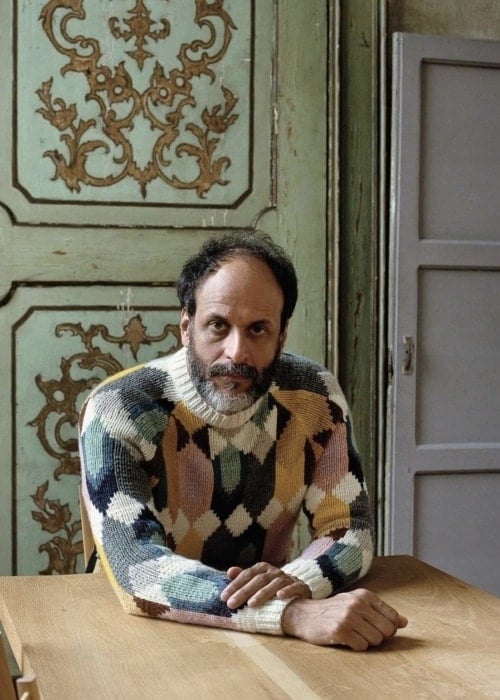 Luca Guadagnino posing for the camera