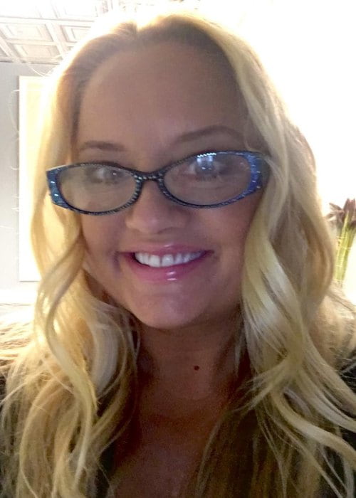 Lucy Davis in a selfie in November 2018