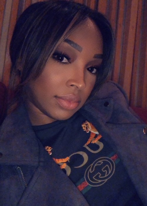 Malika Haqq in a selfie as seen in October 2018